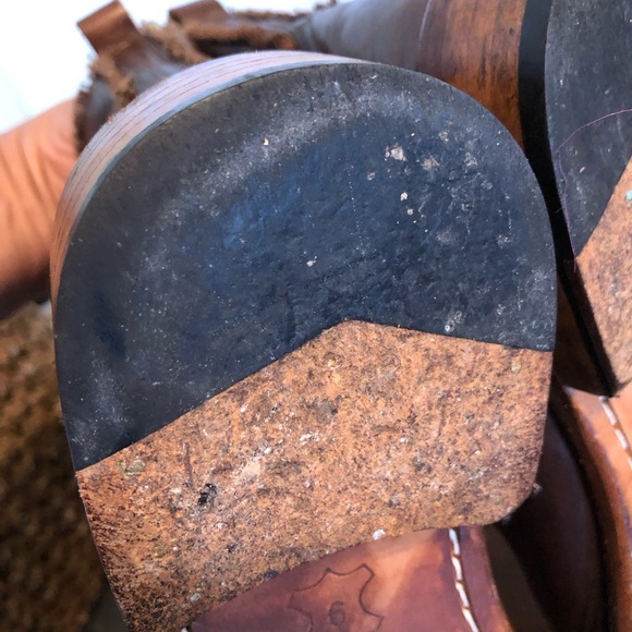 Men’s Red Tape Brown Leather Zip Up Boots/ Size 9 - Picture 14 of 15